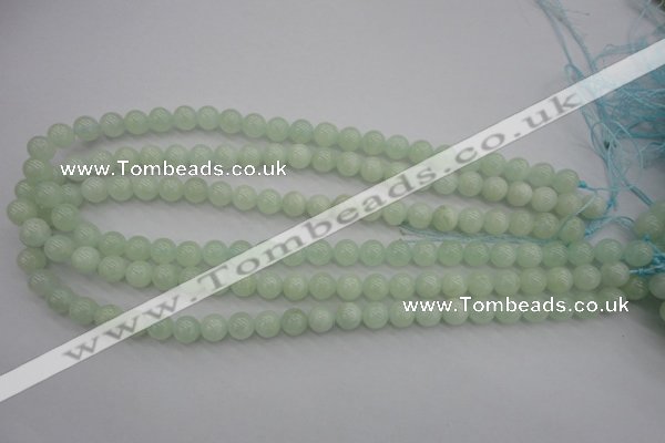 CBE03 15.5 inches 8mm round beryl gemstone beads wholesale