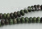 CBG03 15.5 inches 5*8mm rondelle bronze green gemstone beads