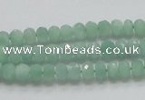 CBJ01 15.5 inches 4*6mm faceted rondelle jade beads wholesale