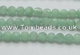 CBJ05 15.5 inches 6mm faceted round jade beads wholesale