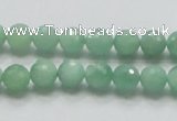 CBJ06 15.5 inches 8mm faceted round jade beads wholesale