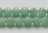 CBJ07 15.5 inches 10mm faceted round jade beads wholesale