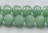 CBJ08 15.5 inches 12mm faceted round jade beads wholesale