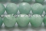 CBJ09 15.5 inches 16mm faceted round jade beads wholesale