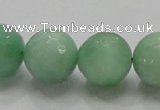 CBJ10 15.5 inches 18mm faceted round jade beads wholesale