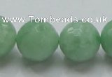 CBJ11 15.5 inches 20mm faceted round jade beads wholesale