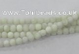 CBJ201 15.5 inches 4mm round butter jade beads wholesale