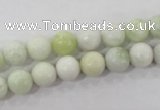 CBJ203 15.5 inches 8mm round butter jade beads wholesale