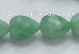 CBJ24 15.5 inches 16*20mm faceted teardrop jade beads wholesale