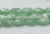CBJ28 15.5 inches 8*12mm faceted oval jade beads wholesale