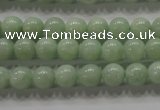 CBJ309 15.5 inches 8mm round A grade natural jade beads