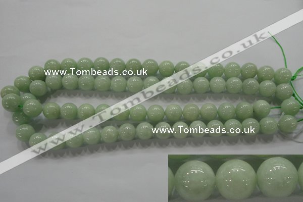 CBJ311 15.5 inches 12mm round A grade natural jade beads