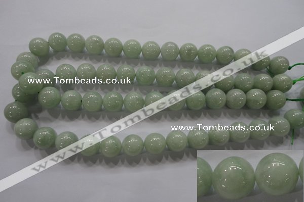 CBJ312 15.5 inches 14mm round A grade natural jade beads