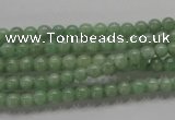 CBJ325 15.5 inches 4mm round AA grade natural jade beads