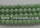 CBJ326 15.5 inches 6mm round AA grade natural jade beads