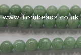 CBJ327 15.5 inches 8mm round AA grade natural jade beads