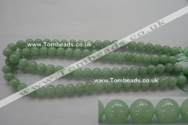 CBJ328 15.5 inches 10mm round AA grade natural jade beads