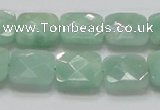 CBJ33 15.5 inches 15*15mm faceted square jade beads wholesale