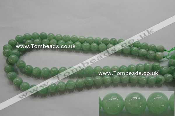 CBJ344 15.5 inches 10mm round AAA grade natural jade beads