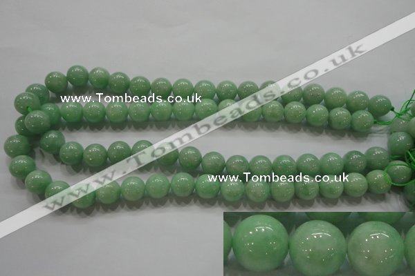 CBJ345 15.5 inches 12mm round AAA grade natural jade beads