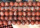 CBJ393 15.5 inches 12mm round brecciated jasper beads wholesale