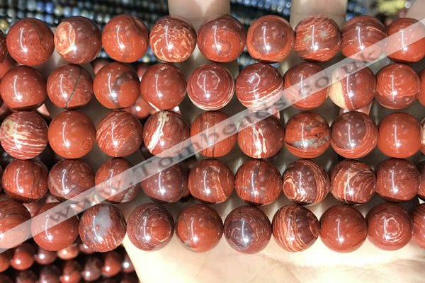 CBJ393 15.5 inches 12mm round brecciated jasper beads wholesale