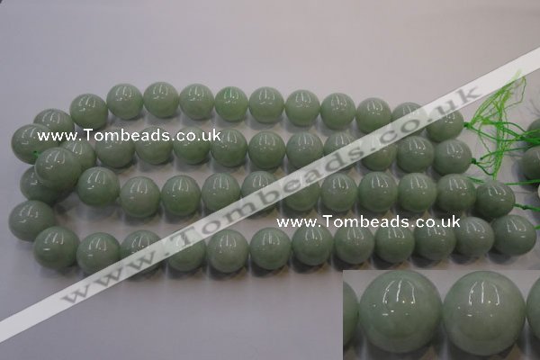 CBJ406 15.5 inches 16mm round natural jade beads wholesale