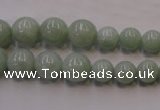 CBJ409 15.5 inches 6mm - 12mm round natural jade beads wholesale