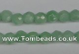 CBJ46 15.5 inches 4mm faceted round jade beads wholesale