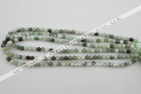 CBJ608 15.5 inches 6mm round jade beads wholesale