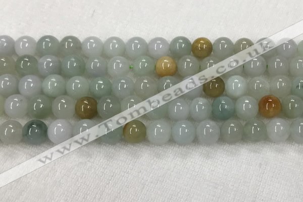 CBJ622 15.5 inches 8mm round jade beads wholesale