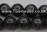 CBJ658 15.5 inches 10mm round black jade beads wholesale