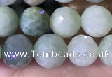 CBJ666 15.5 inches 6mm faceted round jade beads wholesale