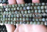 CBJ701 15.5 inches 6mm round green jade beads wholesale