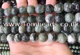 CBJ709 15.5 inches 12mm round green jade beads wholesale