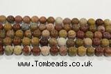 CBJ743 15.5 inches 10mm round petrified wood jade gemstone beads wholesale