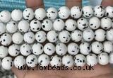 CBJ748 15.5 inches 10mm round dalmatian jade gemstone beads wholesale