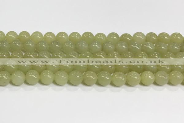 CBJ750 15 inches 12mm round hetian jade gemstone beads