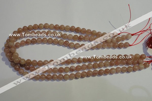 CBQ03 15.5 inches 8mm round strawberry quartz beads wholesale