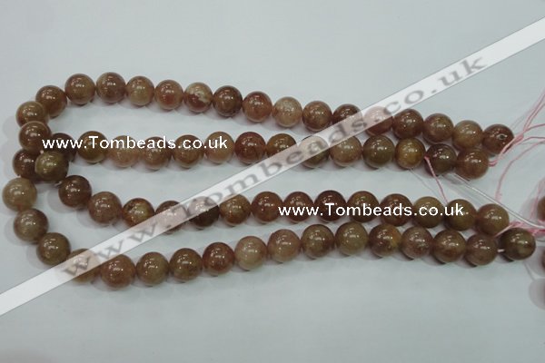 CBQ204 15.5 inches 12mm round strawberry quartz beads wholesale