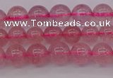 CBQ481 15.5 inches 6mm round strawberry quartz beads wholesale