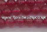 CBQ487 15.5 inches 8mm round strawberry quartz beads wholesale