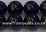 CBQ506 15.5 inches 16mm round natural black quartz beads