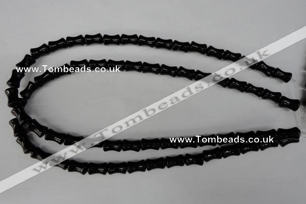 CBS210 15.5 inches 8*12mm bone blackstone beads wholesale