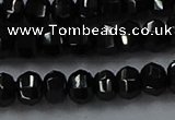 CBS529 15.5 inches 3*5mm lantern-shaped natural black spinel beads