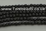 CBS538 15.5 inches 2mm round black spinel beads wholesale