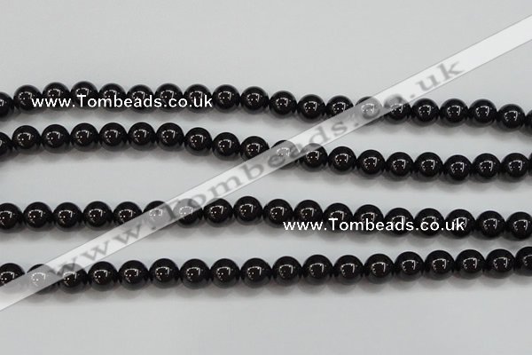 CBS553 15.5 inches 10mm round AA grade black spinel beads