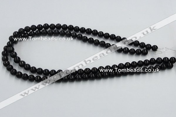 CBT01 16 inches 8mm round natural biotite beads wholesale