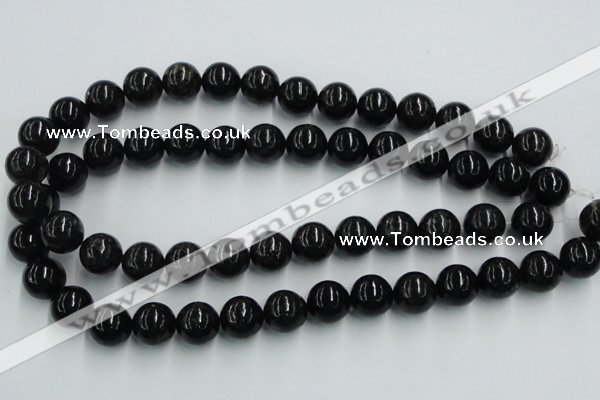 CBT03 16 inches 14mm round natural biotite beads wholesale