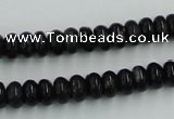 CBT04 16 inches 4*8mm rondelle natural biotite beads wholesale